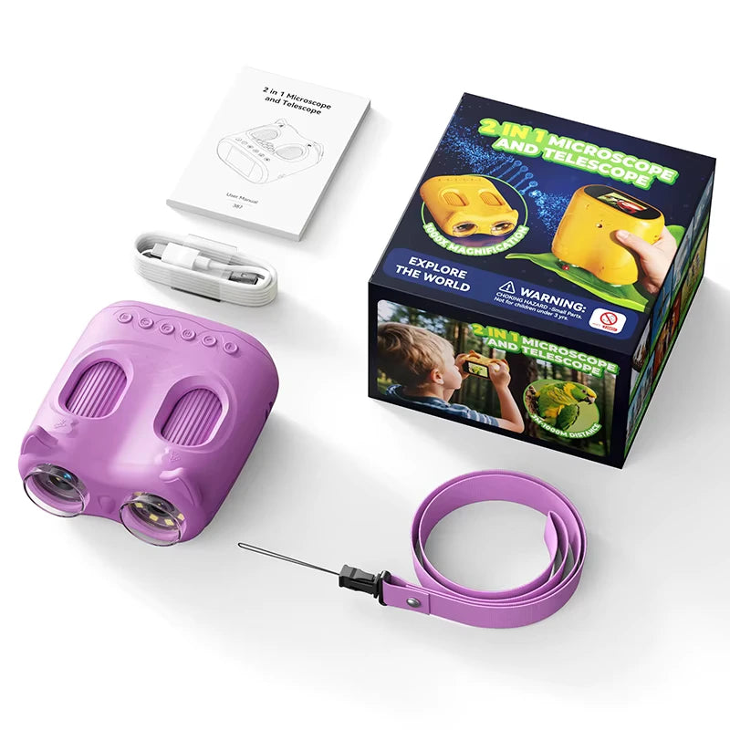 Zoomy™ 2in1 Mikroszkóp és Teleszkóp
