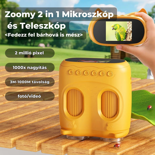 Zoomy™ 2in1 Mikroszkóp és Teleszkóp