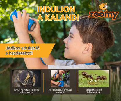 Zoomy™ 2in1 Mikroszkóp és Teleszkóp